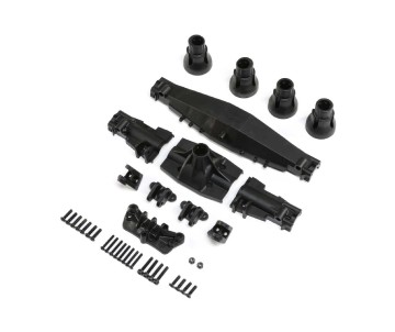 Losi Axle Housing Set Complete, Rear: LMT