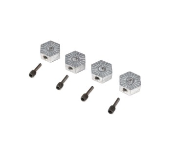 Losi 17mm Hex Adapter w/screwpin (4): LMT