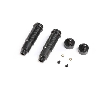 Losi Shock Body and Cap, Aluminum (2): LMT