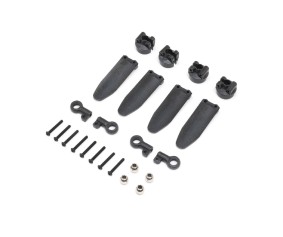 Losi Shock Rod End & Guard (4): LMT Mega