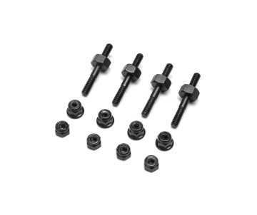 Losi Shock Standoff, Link Mount(4): LMT, TTLMT