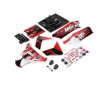 Losi Body Set, Screened, LOSI: DBXL-E 2.0