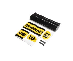 Losi Wing, Magnaflow, Black: DBXL 2.0