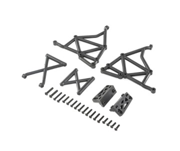 Losi Wing Mount, Complete: DBXL-E