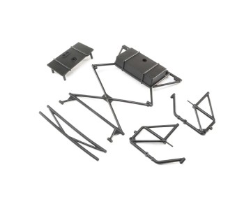 Losi Rear Body Mount Bar L&R, X-Bar: Super Baja Rey