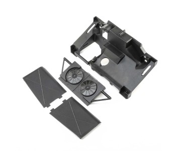 Losi Rear Bulkhead, Fan Panel, MudGuards:Super Baja Rey