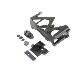 Losi Battery Tray, Door, Lock, EC5 BaseSet: Super Baja Rey