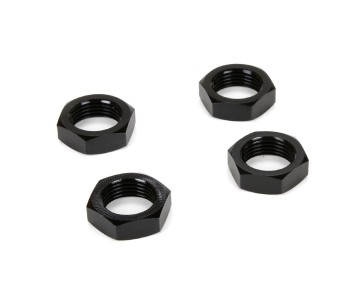 Losi Wheel Nut, Black (4): MTXL. DBXL-E