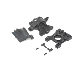 Losi Center Diff Standoff,TopPlate,& Gear Cover: DBXL-E