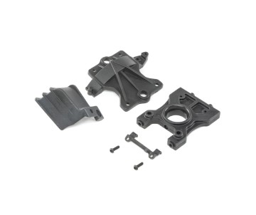 Losi Center Diff Standoff,TopPlate,& Gear Cover: DBXL-E