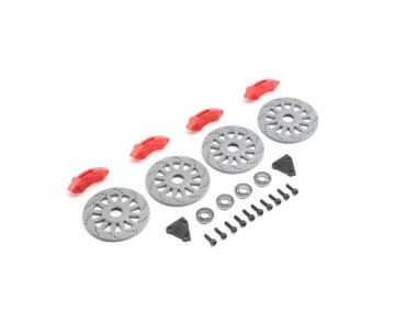 Losi Rotor, Caliper Set: Super Rock Rey