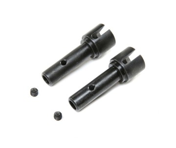 Losi Rear Stub Axle, 5mm Pin (2):  DBXL-E 2.0