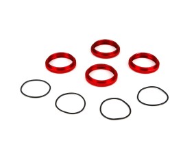 Losi Shock Adjuster Nut w/O-Ring, Alum: 1:5 4wd DBXL