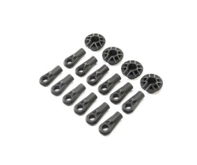 Losi Shock and Rod Ends,Spring Cups(12): SBR 2.0