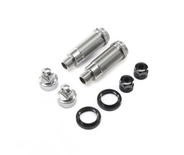 Losi Shock Body & Collar Set, Rear (2): Super Baja Rey