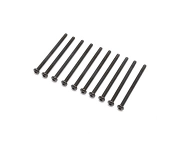 Losi Button Head Screws M4x60mm (10)