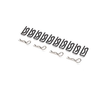 Losi Body Clip, Large (10) & Small (4): 1/5 4wd DB XL