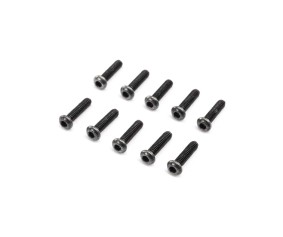 Losi Button Head Screws, M2 x 8mm (10)
