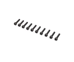 Losi Cap Head Screws, M3 x 14mm (10)