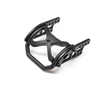 Losi Wheelie Bump, Aluminum, BLK: Mini LMT