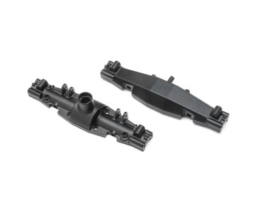 Losi Axle Housing Set, Aluminum, Black: Mini LMT