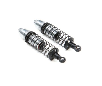 Losi Shock Assembly, Front, Aluminum, (2): Mini-T 2.0