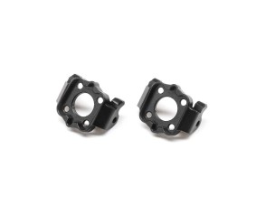 Losi Spindle Carrier Set, 5deg,Aluminum,Black: Mini LMT