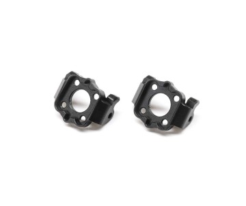 Losi Spindle Carrier Set, 5deg,Aluminum,Black: Mini LMT
