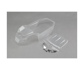 Losi Body Set, Clear: Rock Rey
