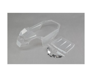 Losi Body Set, Clear: Rock Rey