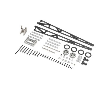 Losi Carbon Wheelie Bar, Complete: 22S Drag