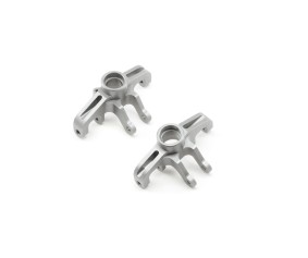 Losi Aluminum Front Spindle Set: Baja Rey