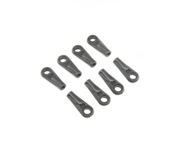 Losi 4mm Rod Ends for Adjustable Links (8): BR & RR