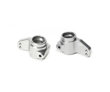 Losi Rear Hub Set, Aluminum: 22S