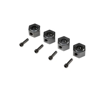 Losi 12mm Machined Wheel Hex (4): LMT
