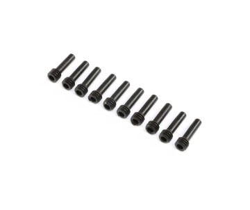 Losi 12mm Wheel Hex Screw Pin (10): LMT