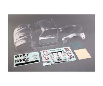 Losi Complete Body Set, Clear: 5ive-T 2.0