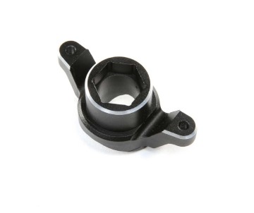 Losi Servo Saver Top, Aluminum, Black: DBXL-E 2.0