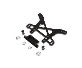 Losi Shock Tower, Rear, Black, Aluminum: DBXL, MTXL