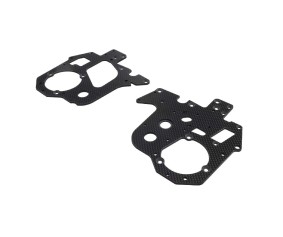 Losi Carbon Chassis Plate Set: PM-MX