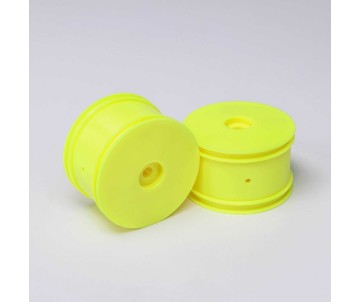 Losi Rear Wheel, Yellow (2): Mini-B