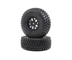 Losi 2.2/3.0 Alpine Tire, 12mm Hex on Black Tire(Front/Rear) (2): BR