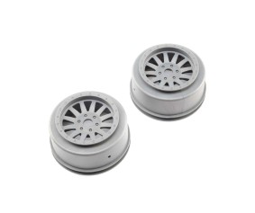 Losi Wheels, Silver (2): Super Baja Rey