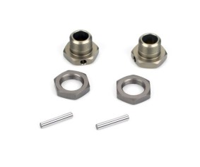 Losi Wheel Hexes (Pr) Hard Anodized: 8B,8T
