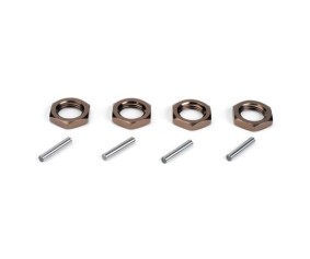 Losi Wheel Nuts & Pins (4ea): 8B,8T