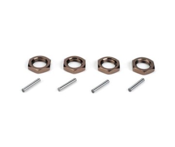 Losi Wheel Nuts & Pins (4ea): 8B,8T