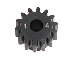 Losi 1.0 Mod Steel Pinion Gear (14T) for Losi 8E, SCTE