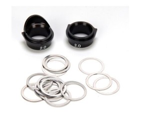 Losi Rear Gearbox Bearing Inserts, Aluminum 8B/8T 2.0