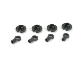 Losi Shock Ends & Cups (4)