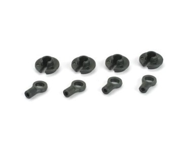 Losi Shock Ends & Cups (4)